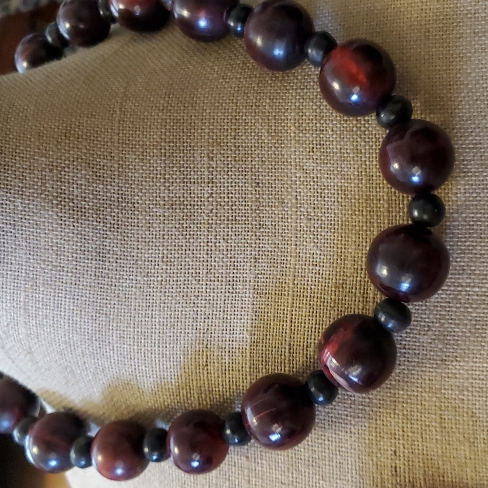 Bold Wood Necklace